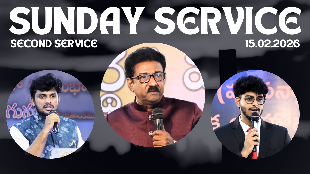 Sunday Second Service | 15-02-2026| Rev.Dr.M.Mari Dass | Prayer Warriors Church | Ramnagar
