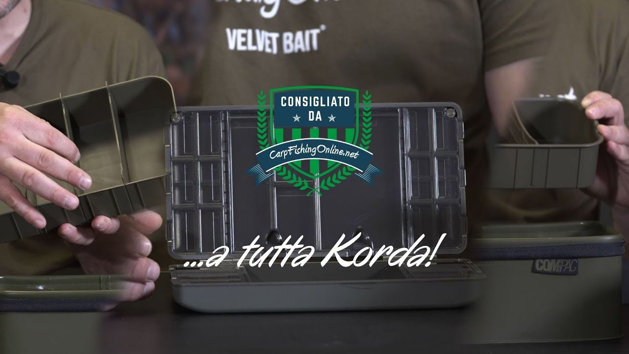 Korda Tackle Safe, Compac Organiser e 150 | Consigliato da Carpfishingonline #29