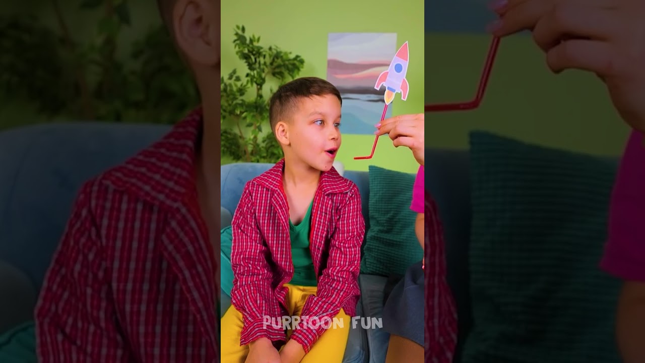 🚀 We Made Flying Rockets at Home 🏠 Let’s Blast Off Together! 🤩