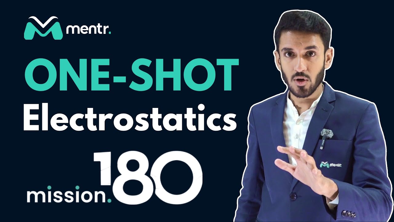 Electrostatics - One Shot Lecture | Mission 180 by Mentr!