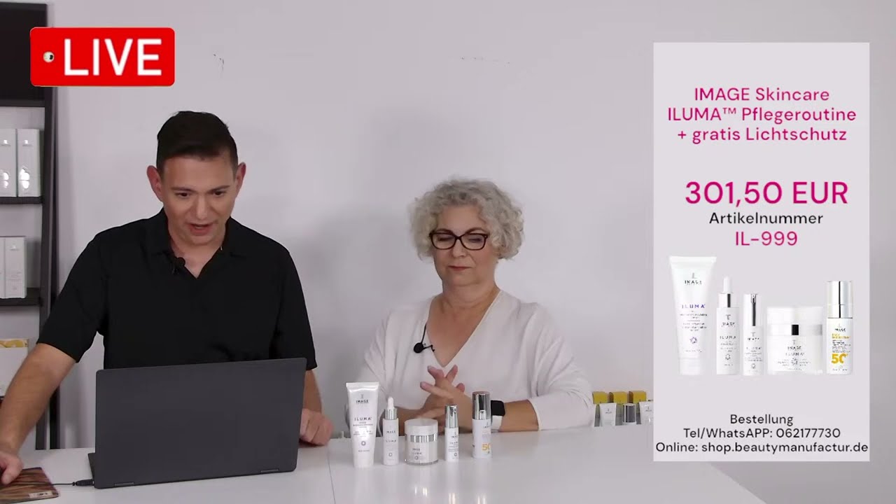BEAUTYMANUFACTUR LIVE: Image Skincare - ILUMA Serum oder Iluminator? Der Unterschied erklärt