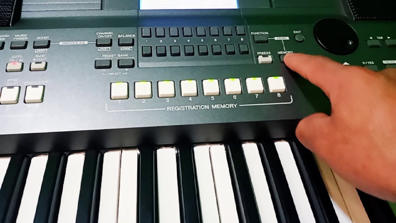 Como programar Studio Strings en yamaha psr s670