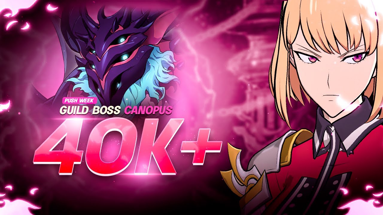 HOW TO 42K IN CANOPUS HELL PUSHWEEK!!! [7DS: Grand Cross]