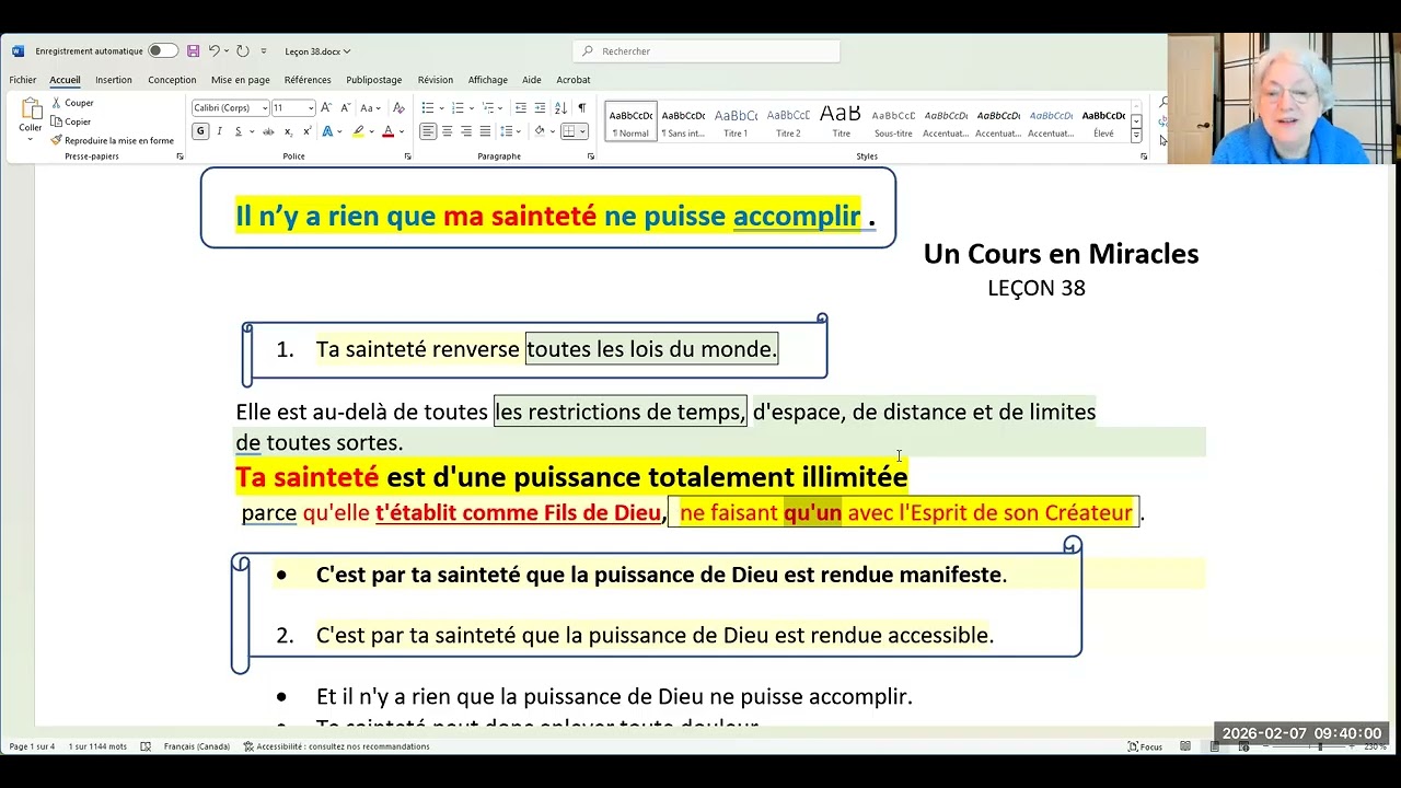 966-Il n'y a rien que ma sainteté ne puisse accomplir.L.38