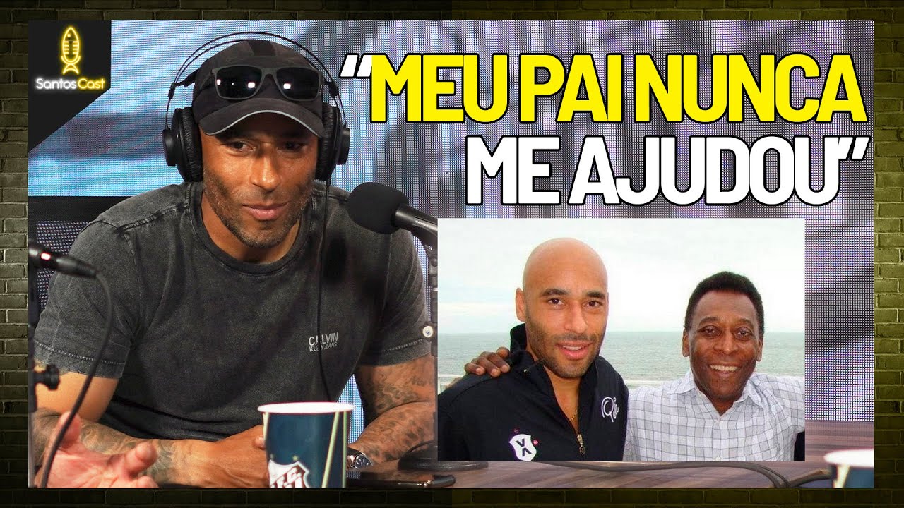 A PRESSÃO DE SER FILHO DO PELÉ | Cortes SantosCast