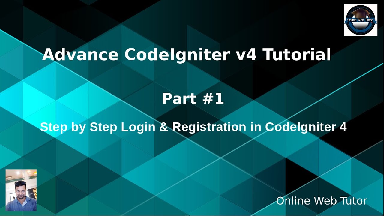 Advance CodeIgniter 4 Framework Tutorials #1 step by Step Login & Registration in CodeIgniter 4