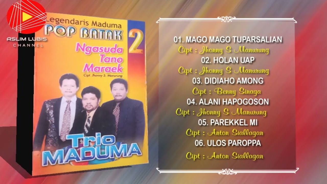 ALBUM Pilihan Legendaris Trio Maduma side [ A ]  Full