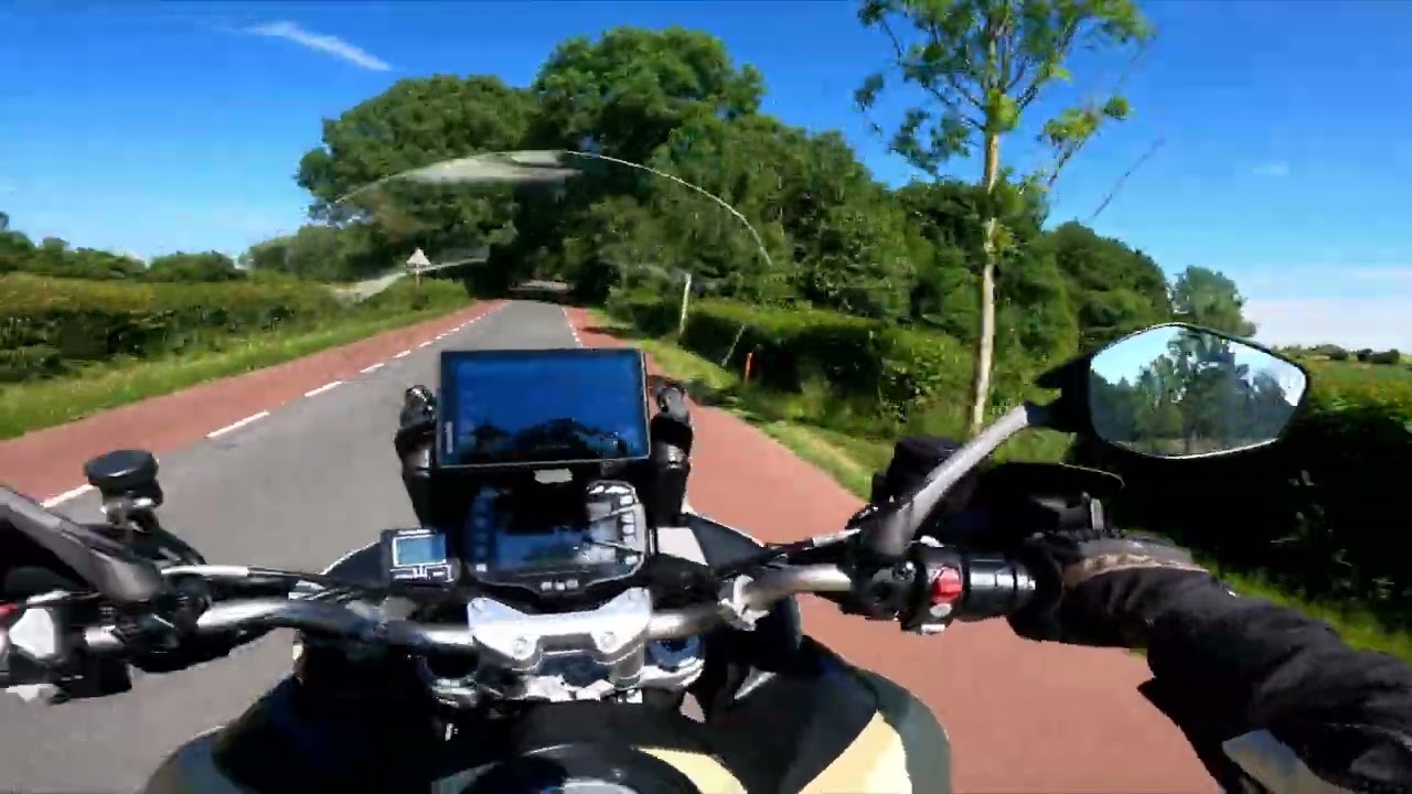 Ducati Multistrada Enduro 1200. Mergellandroute 2022 Limburg, The Netherlands (1440p)