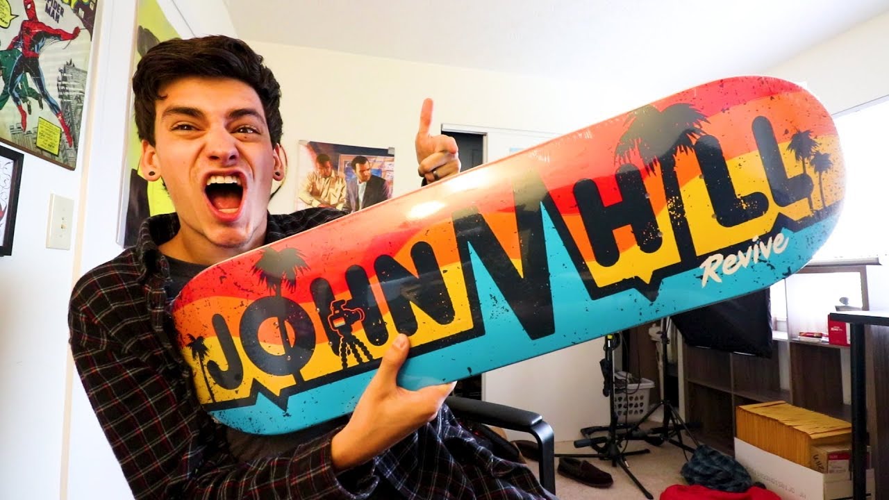 JOHN HILL PRO MODEL SKATEBOARD SETUP!