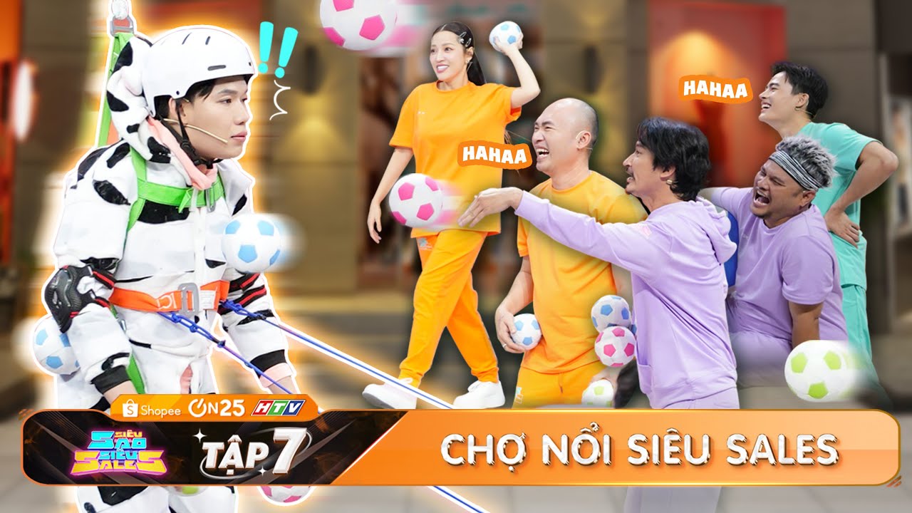 SIÊU SAO SIÊU SALES | Tập 7: Puka dẹp loạn MỎ HỖN, Huy Khánh gặp trở ngại với HOT HIT của HIEUTHUHAI