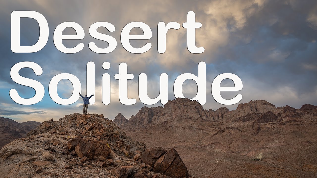 Visiting the Turtle Mountains in the California desert.