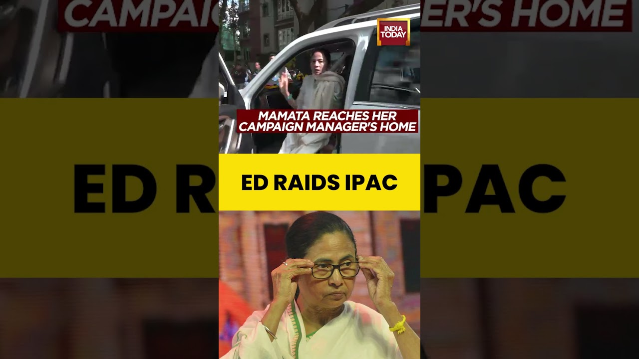 Mamata Vs ED Row: Bengal CM's Surprise Visit During ED Raids At I-PAC Office In Kolkata's Salt Lake