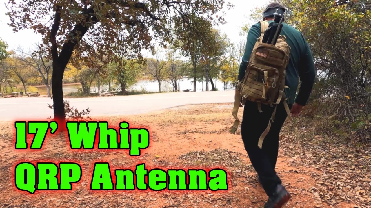 17' Whip Resonant Antenna FIELD TEST  NO Tuner!  Mountain Topper Radio