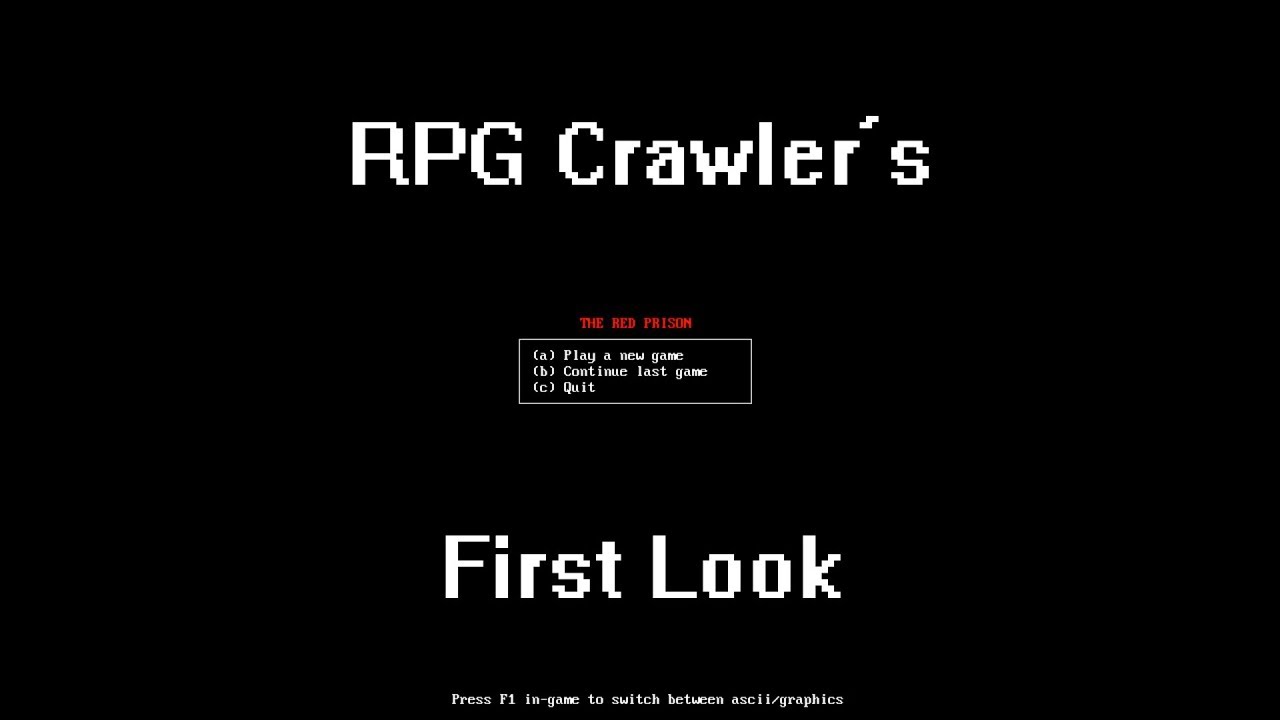 RPG Crawler's First Look - The Red Prison