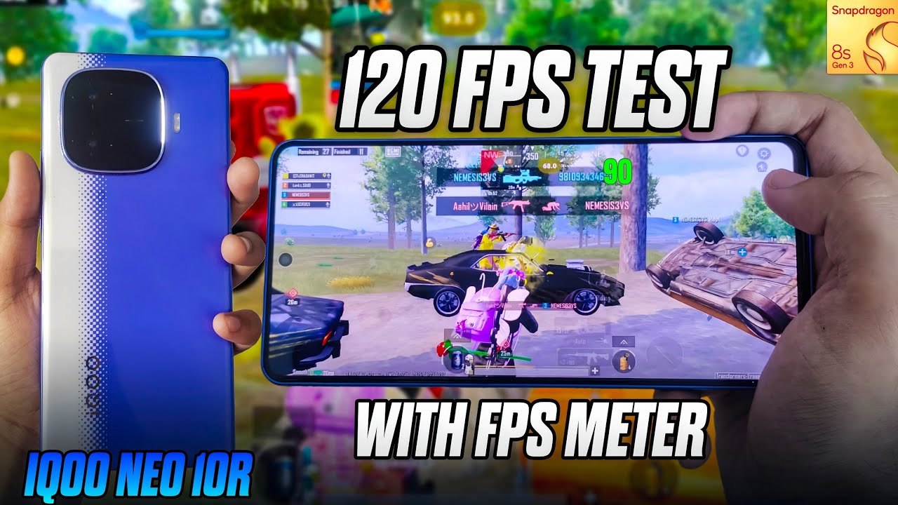 IQOO NEO 10R 💀 BGMI 3.9 UPDATE 120FPS TEST AFTER 2 MONTHS | LAG? HEATING?🤔
