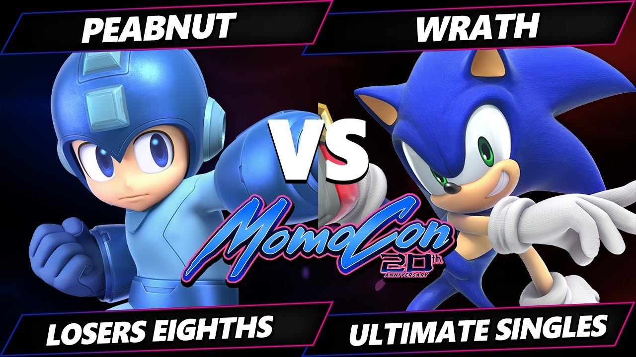 MomoCon 2025 TOP 8 - Peabnut (Mega Man) Vs. Wrath (Sonic) Smash Ultimate - SSBU
