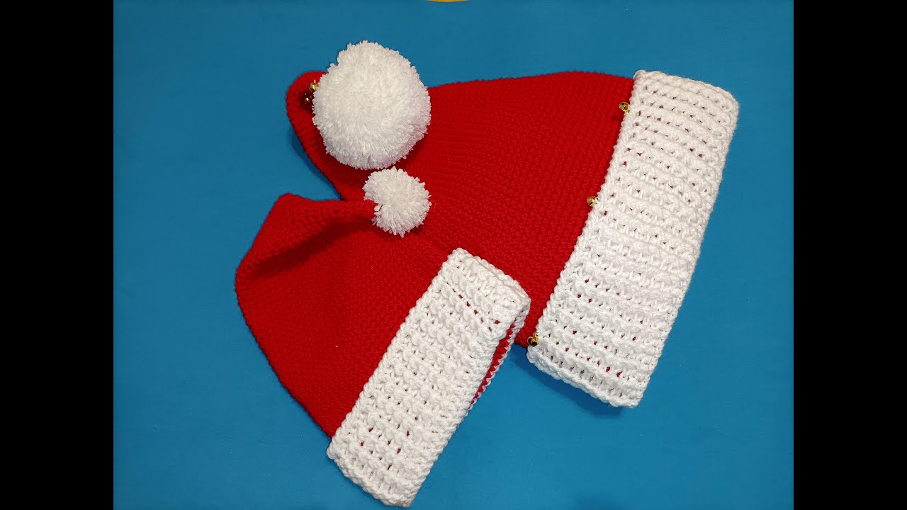 Cappello di Babbo Natale all'uncinetto
