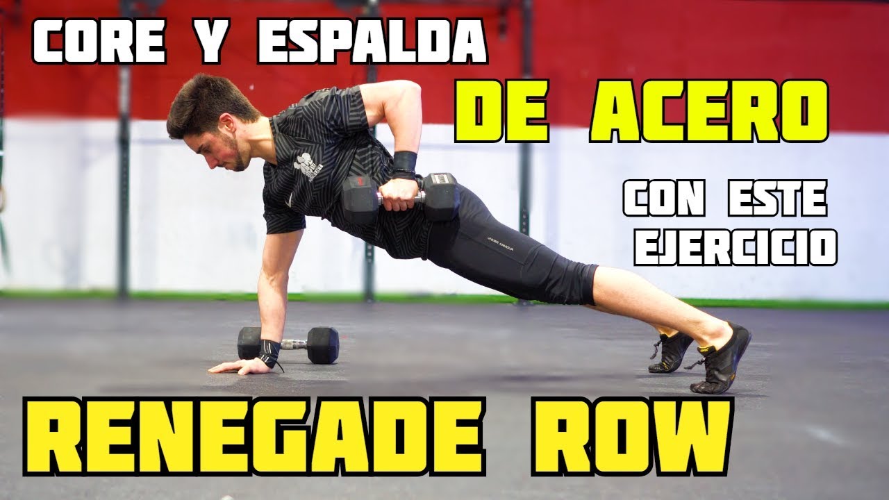 RENEGADE ROW 🔥 Ejercicio Funcional 💪➕ Espalda y CORE más FUERTES