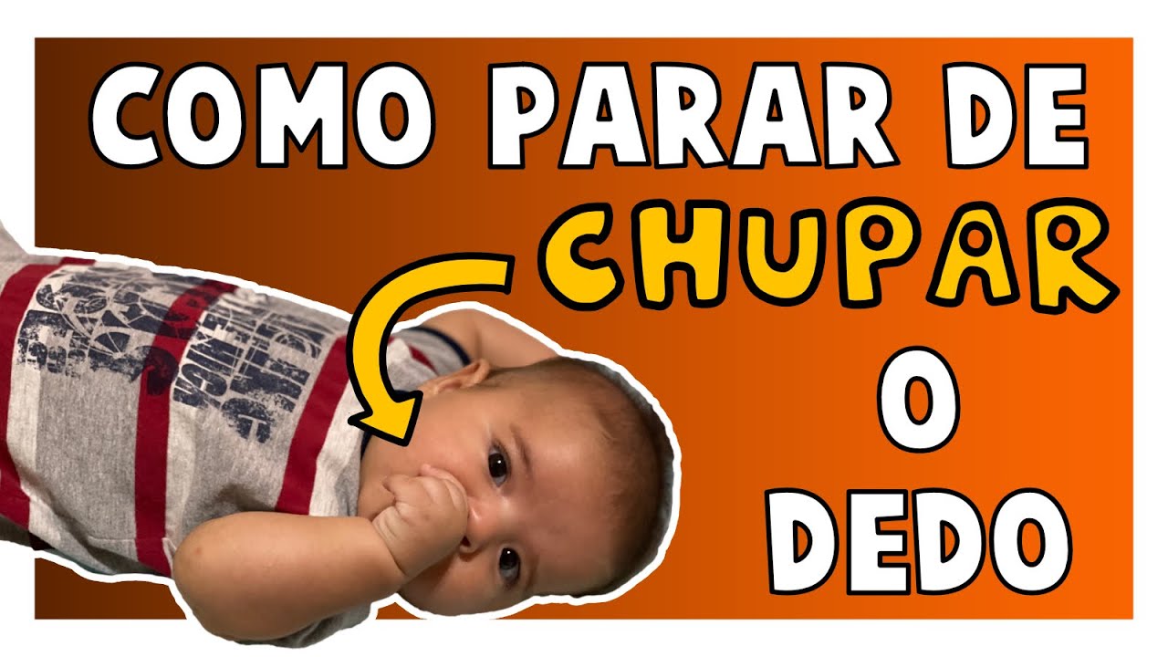 Como parar de chupar o dedo