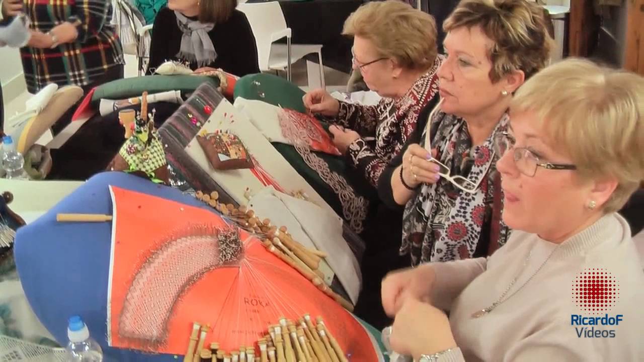 Encajeras de Móstoles y Ávila. IV Encuentro de Bolillos en Madrid 2016 (21 de febrero)