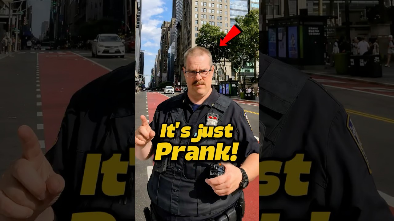 Полицейский из Нью-Йорка воспринял пранк СЛИШКОМ серьезно! 😱