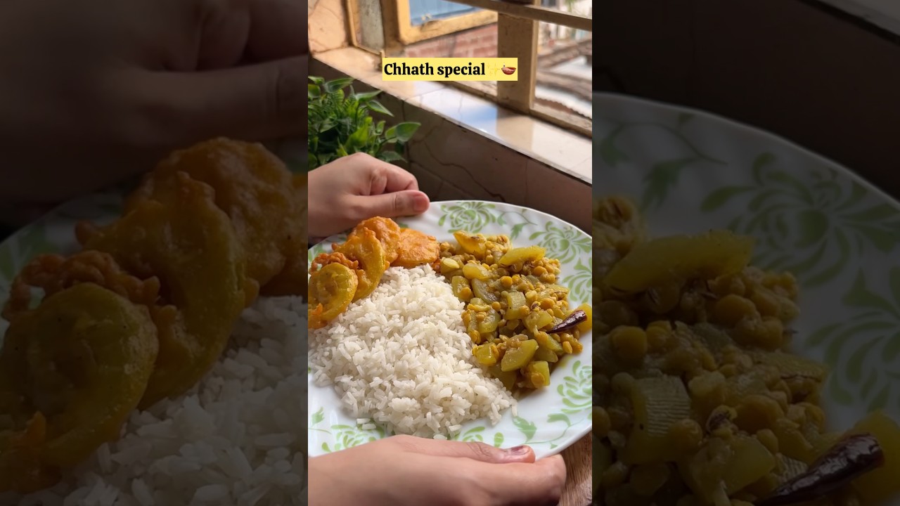 Chhath special “Nahaye khaye “🍛