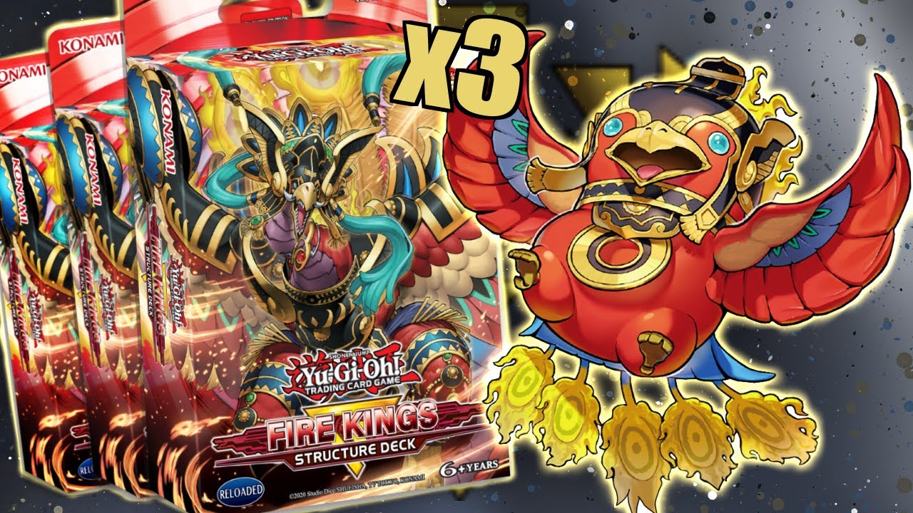 3x Колода структур FIRE KING
