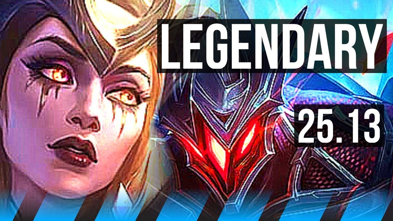 LEBLANC vs ZED (MID) | 7 solo kills, 14/2/5, Legendary | NA Challenger | 25.13
