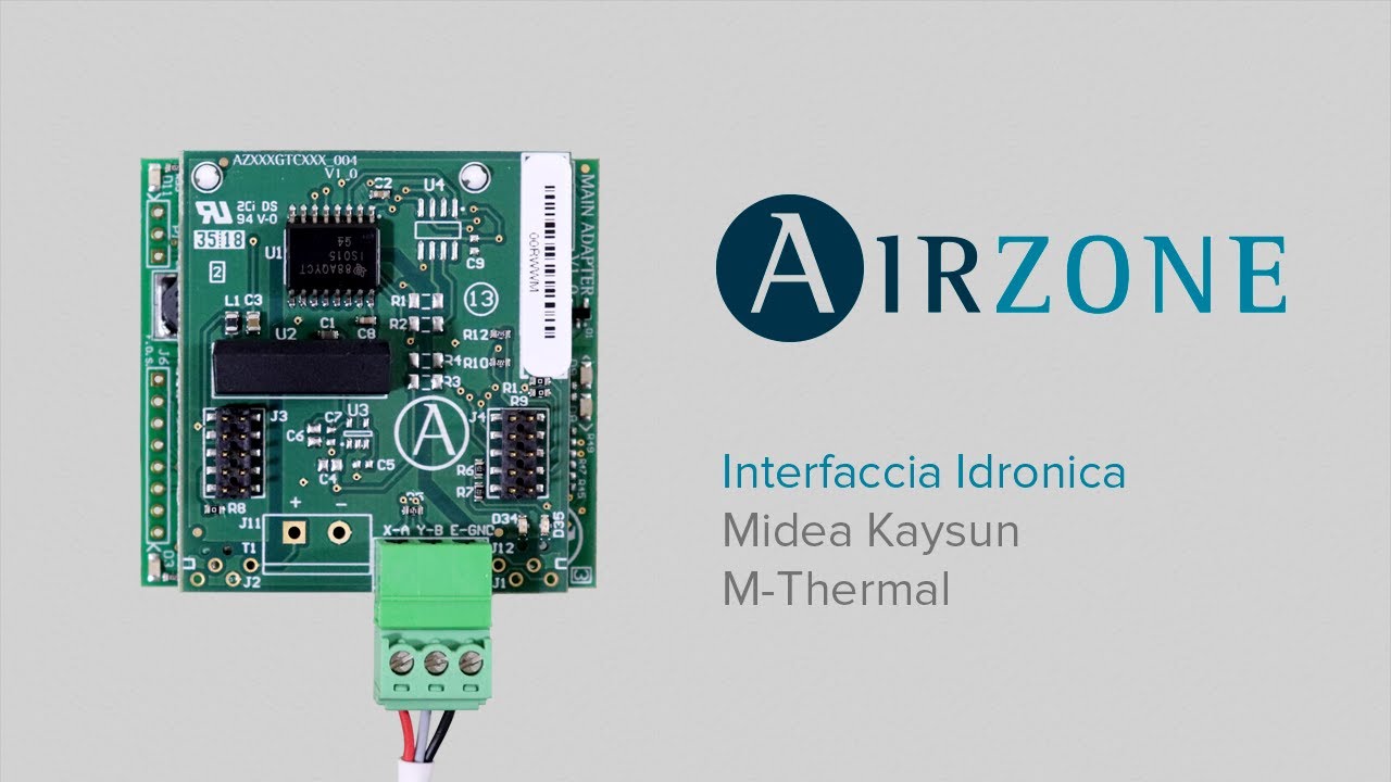 Installazione - Interfaccia idronica Airzone Midea Kaysun M-Thermal