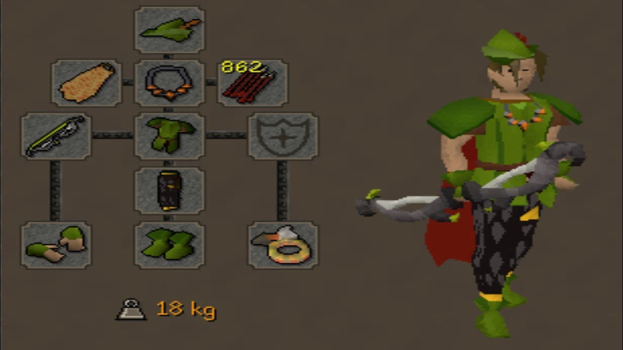 The Runescape account I forgot I had...