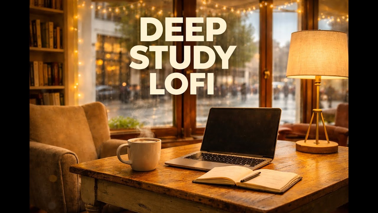 Quiet Cafe Lofi ☕ Focus Music for Reading & Studying (15 Min)