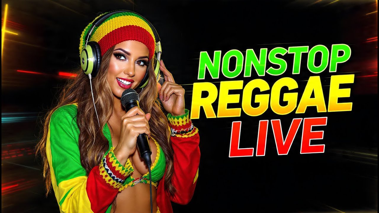 Relaxing Reggae LIVE 🌴 Island Reggae Sounds for Positive Energy, Happy Mood & Chill Time