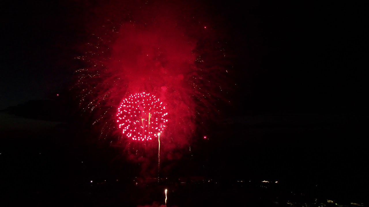 drone fireworks longwood gardens 2019