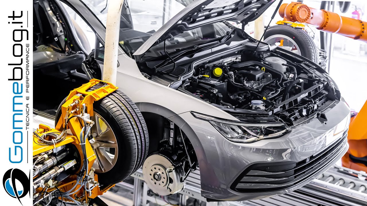 Volkswagen Golf 8 (2023) 🚘 Линия по производству автомобилей