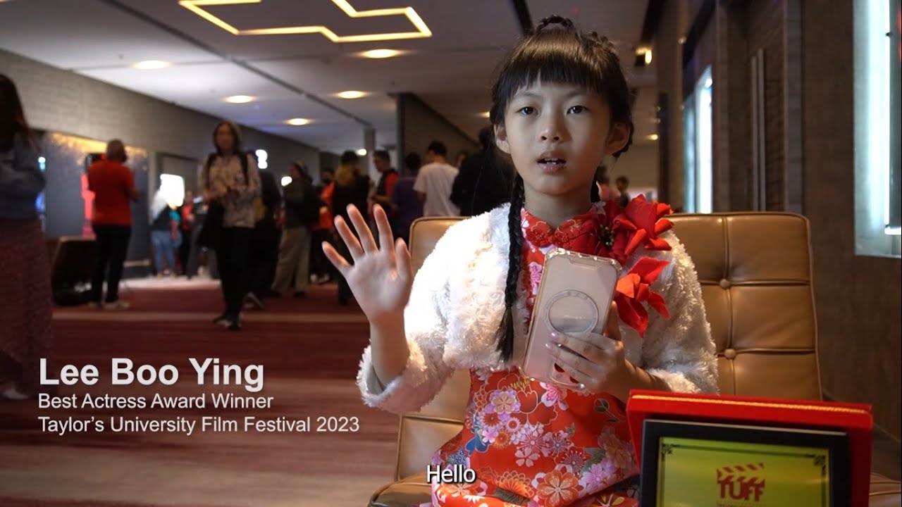 Best Actress winner Lee Boo Ying | #TUFF2023