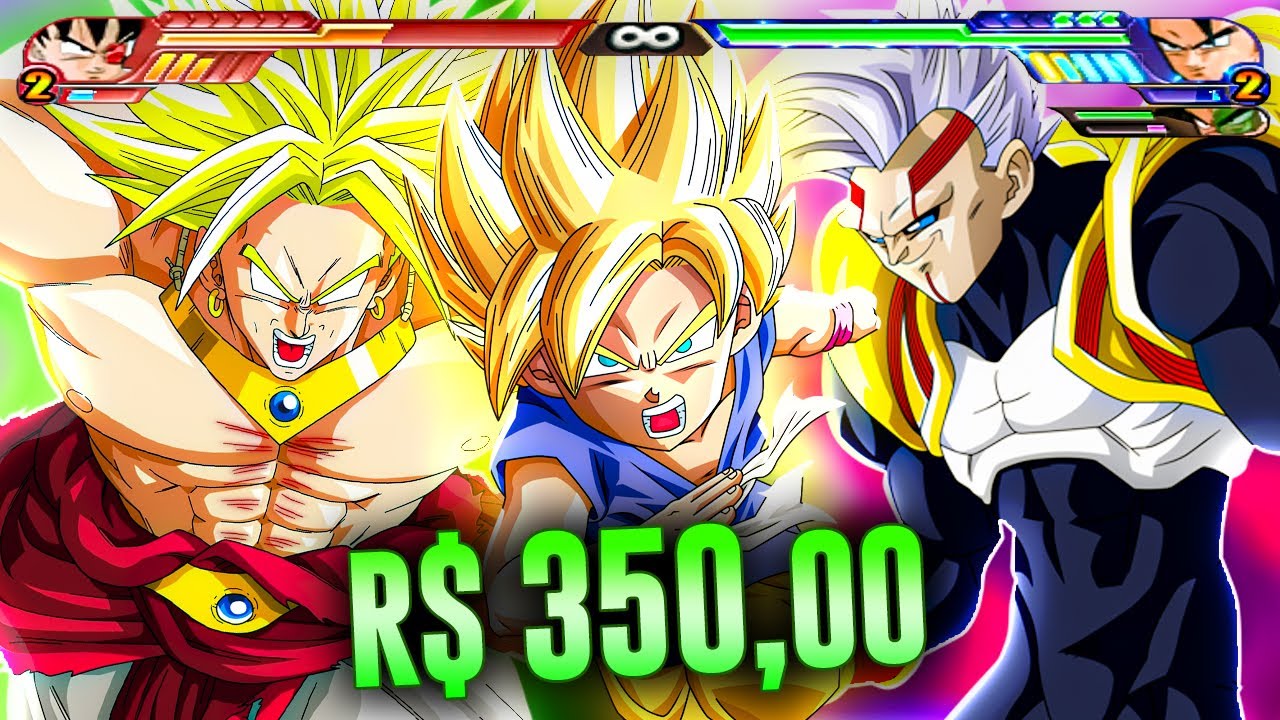 Ganhei R$ 350 pra FAZER O PIOR DESAFIO do Tenkaichi 3