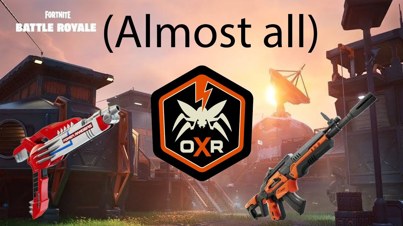Fortnite shock n' awesome (Almost all weapons) Part 2 ch 6 S4