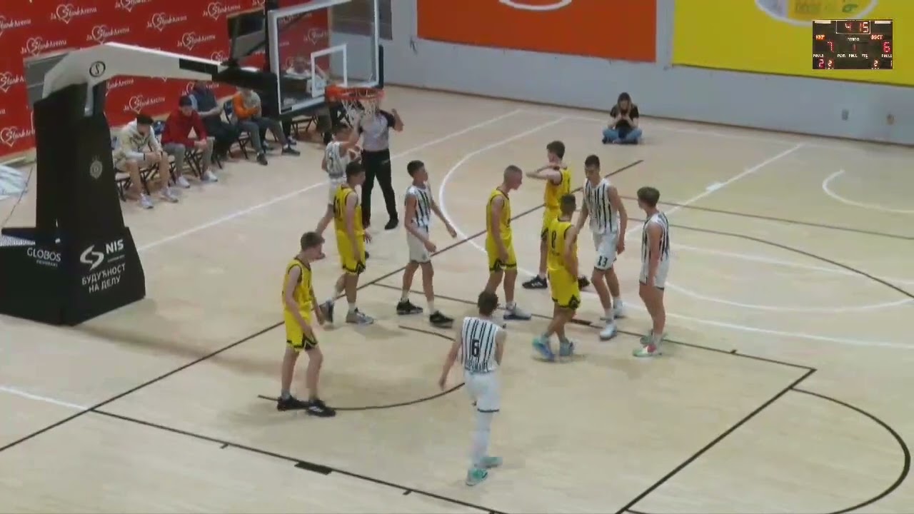 Kvalitetna liga Beograda (pioniri): Partizan NIS - Zemun 86:55 | 22. kolo (13.04.2022.)