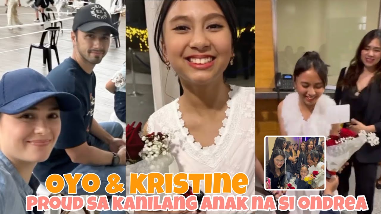 KRISTINE HERMOSA AT OYO SOTTO PROUD NA PROUD SA KANILANG ANAK NA SI ONDREA ANG GALING KUMANTA