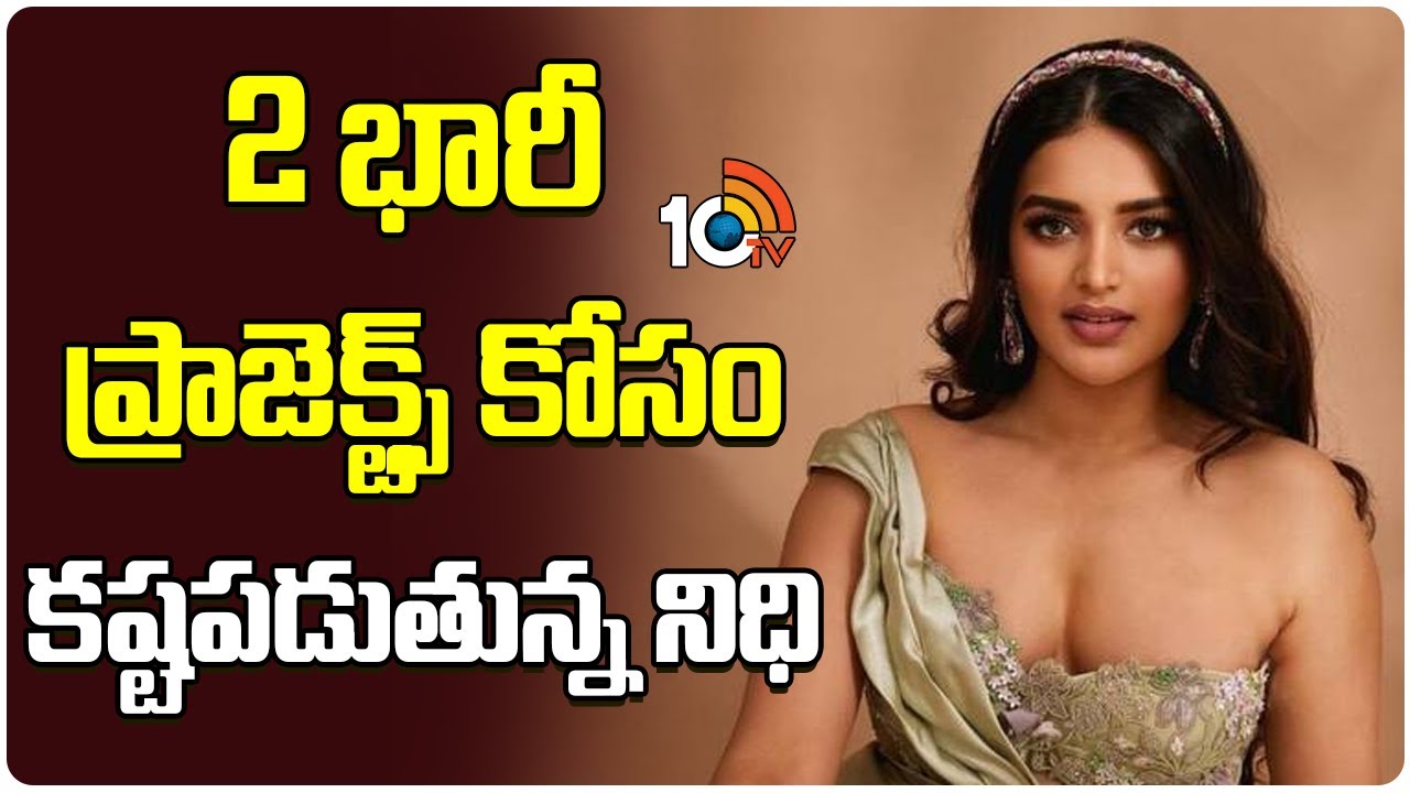 2 భారీ ప్రాజెక్ట్స్ కోసం కష్టపడుతున్న నిధి | Nidhi Agarwal Working ro 2 Projects | 10TV Ent
