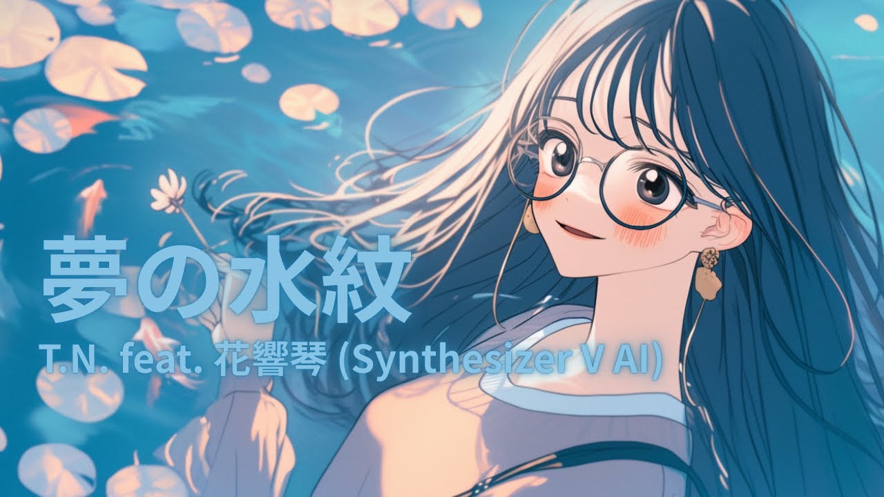 夢の水紋 feat. 花響琴 (Synthesizer V AI)【生成AI(Midjourney, Hedra, Filmora)を使ったMusic Video】