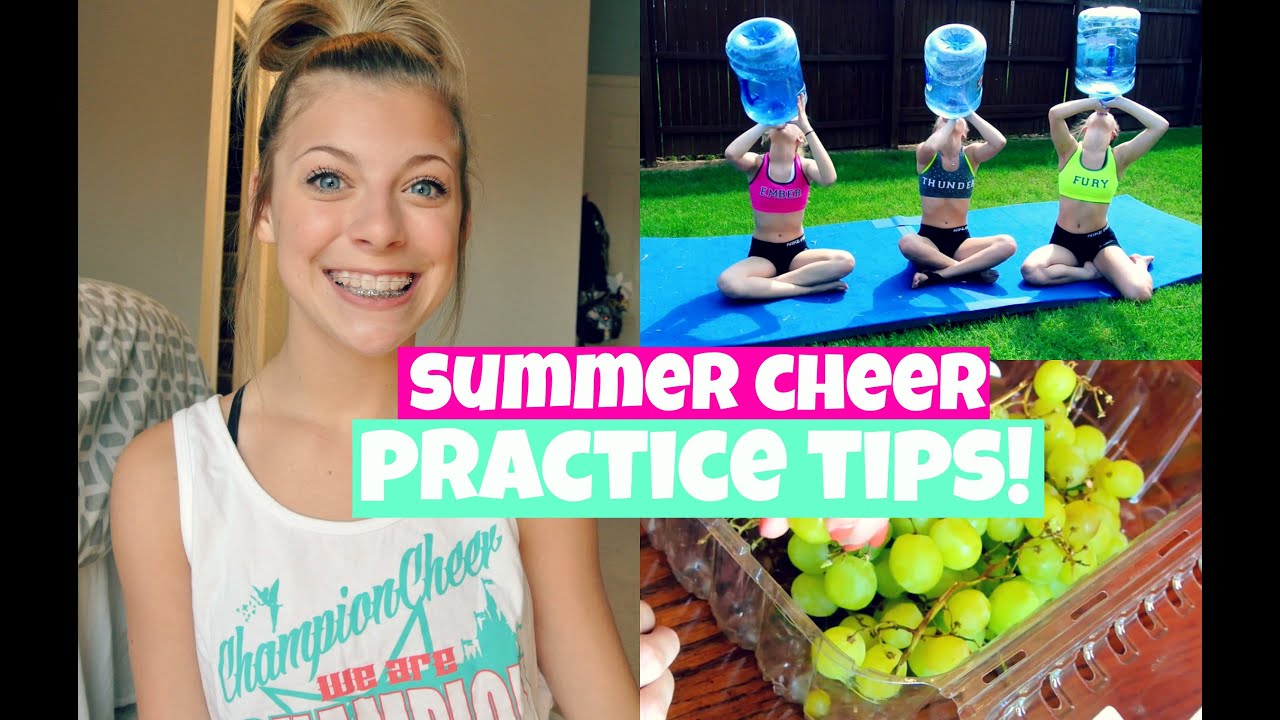 SUMMER CHEER TIPS | Erin Alexis