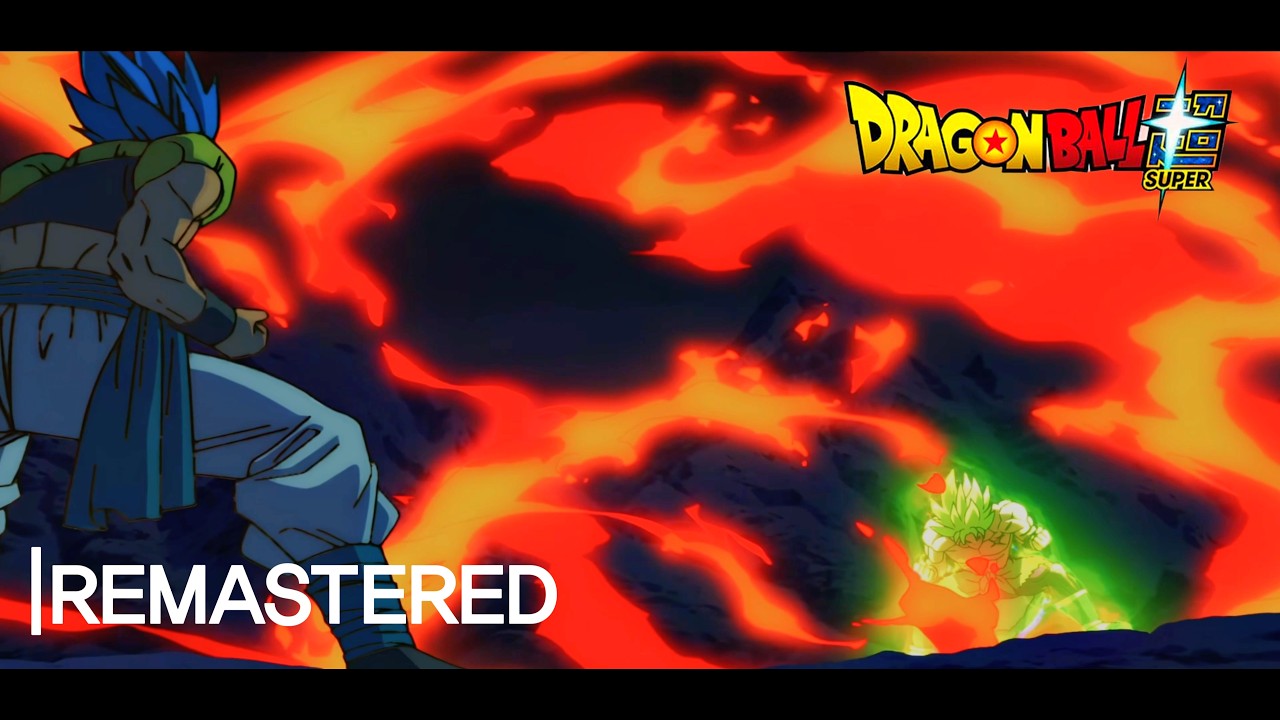 Super Saiyan Blue Gogeta vs Broly Remastered | Updated Sound/Visuals/Faulconer Score