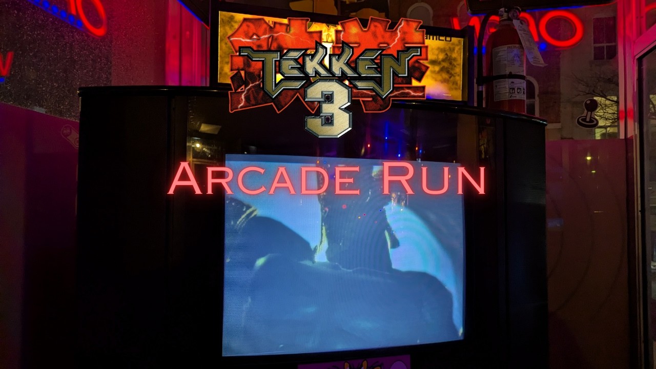 Tekken 3 Arcade Machine Run