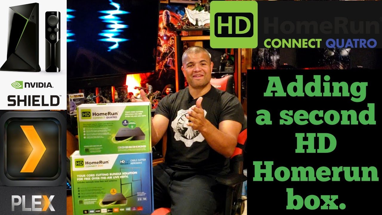 Adding a second HD Homerun box with set up.
