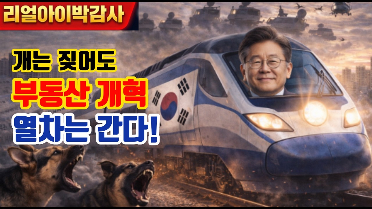 [리얼아이박감사]개는 짖어도 부동산개혁열차는 간다!