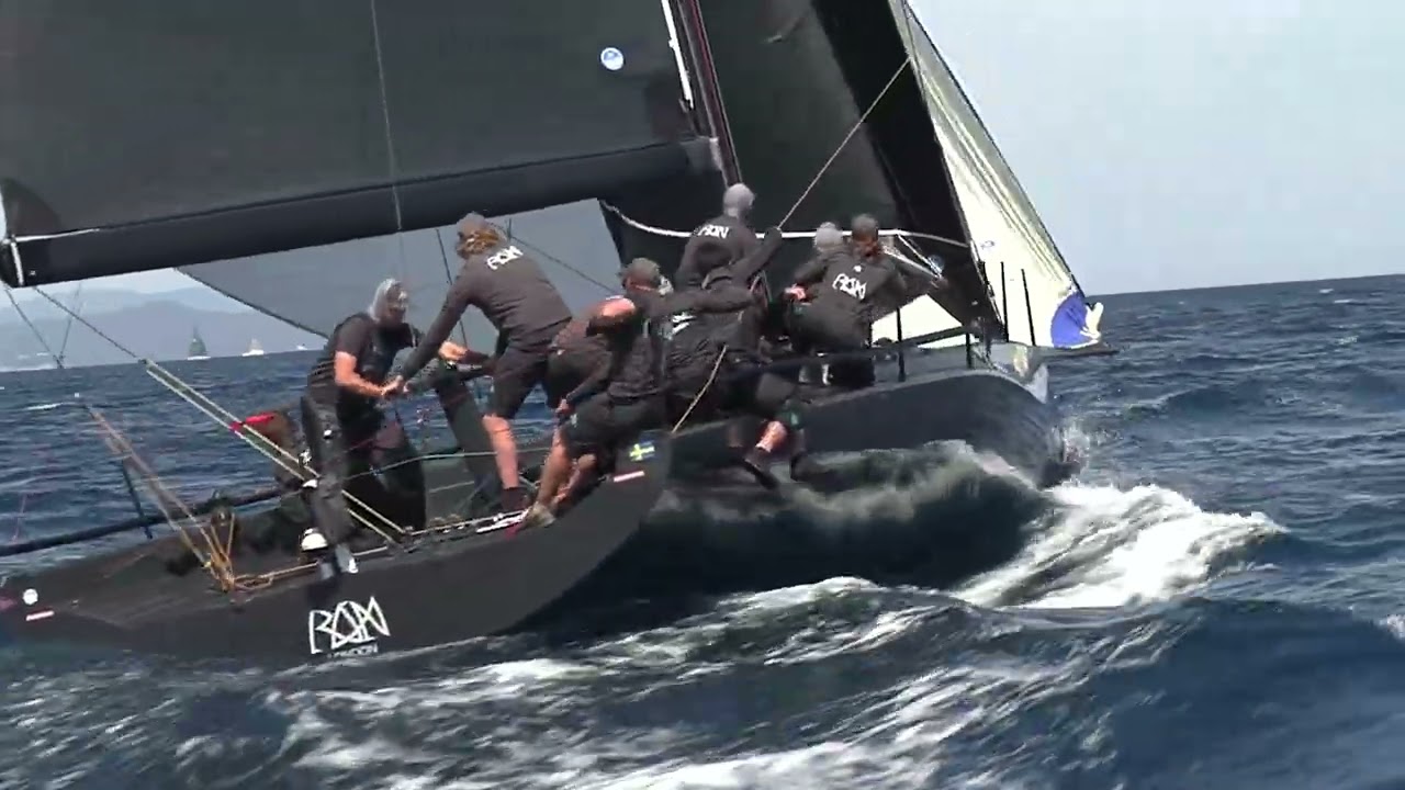 A run with Ran (IRC0-1) Niklas Zennström's Carkeek FAST40)