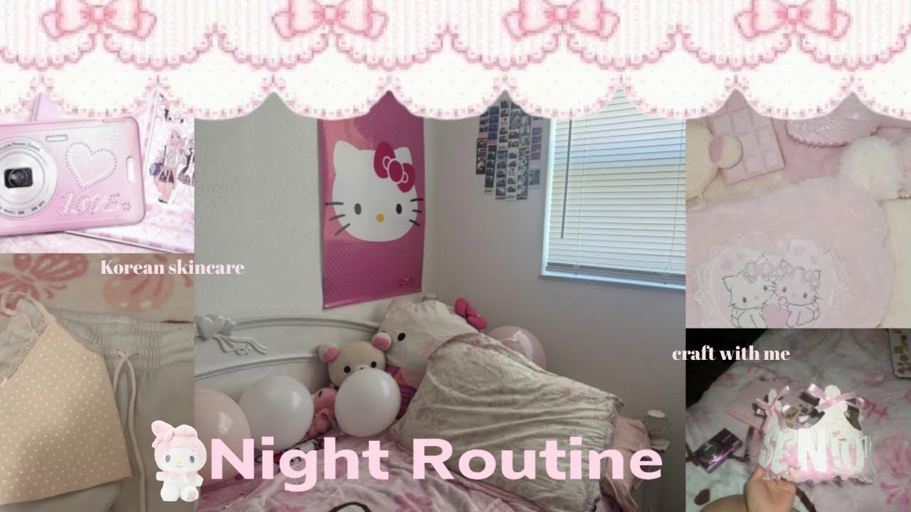realistic cozy night routine ♡ craft with me, skincare , mini haul (unwind with me) ⋆˚✿˖°