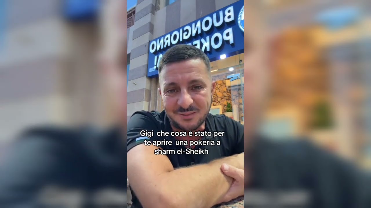 COSA E STATO PER GIGGIOLONE APRIRE LA POKERIA 