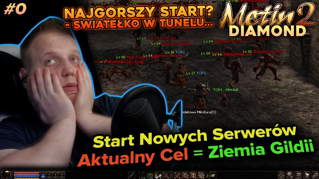 Sabal - Metin2 - Diamond - Start Serwera - Ninją do Hydry oraz po ziemię Gildii! - Dzień 0